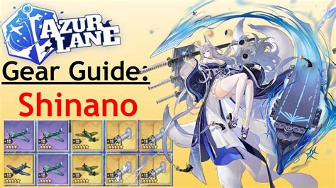 azur lane gear guide|azur lane shinano gear.